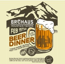 beer dinner bruhaus center for the arts crested butte
